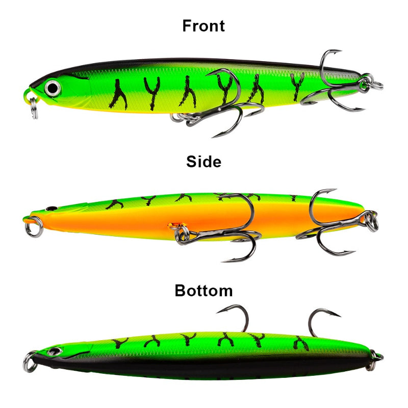 Lucky Lures Sinking Pencil Hard Lure – Long Cast Bionic Bait