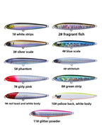 Ghostfly second generation submersible pencil lure bait ultra-long throw croaker, sea bass, military fish lure fake bait