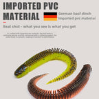 LUREPEAK light dance insect needle tail soft bait black pit upside fishing perch floating soft insect Luya wagging tail loach bait
