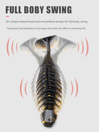 Reverse thread t-tail soft bait lead-headed hook perch mandarin fish tilted mouth Luya false bait spoiler submerged T-tail soft worm