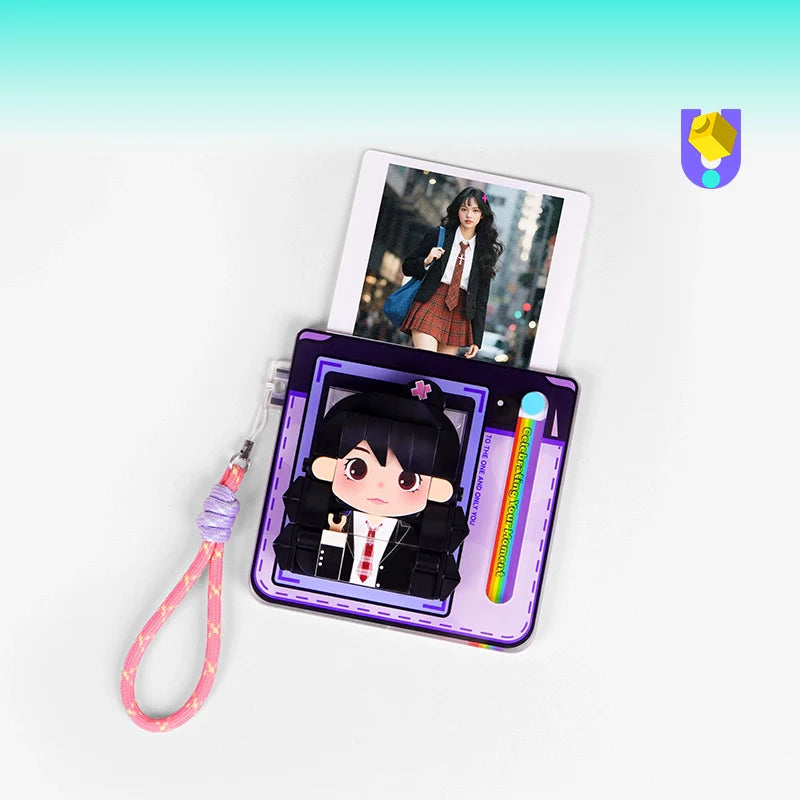 Romantic DIY Refrigerator sticker photo customization building block big head sticker creative birthday gift commemorative day gift