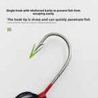 Beard Man Lure High-Speed Rotating Spinnerbait Noisy Fishing Lure Snag-Resistant for Bass and Snakehead
