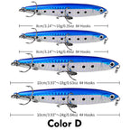 Lucky Lures Sinking Pencil Hard Lure – Long Cast Bionic Bait