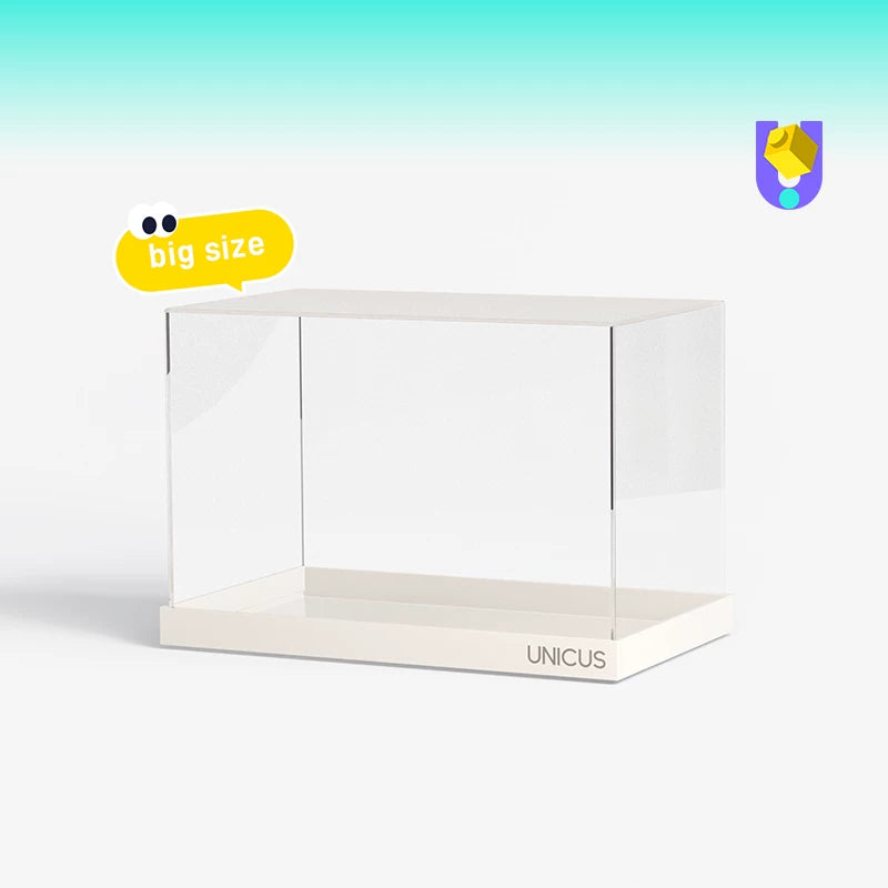 [Single double acrylic cover size optional] Figure dust cover storage display box [Shipped separately]