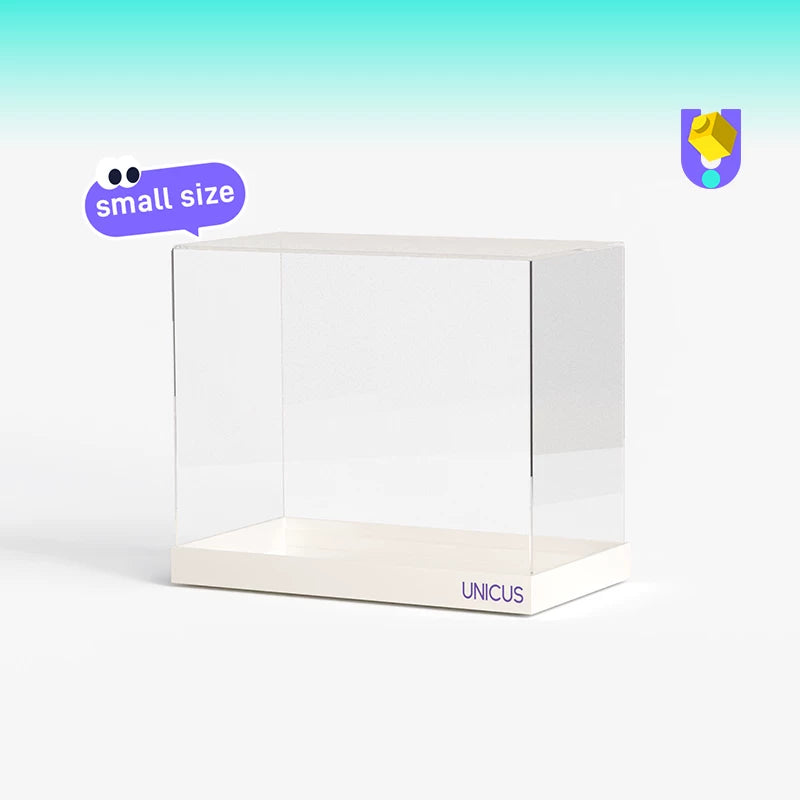 [Single double acrylic cover size optional] Figure dust cover storage display box [Shipped separately]
