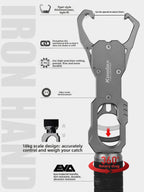 Luya fish control device Luya pliers integrated with scale aluminum alloy large physical control fish pliers special pliers