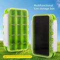 Luya waterproof bait box multi-functional storage box double-sided micro-object fake bait box lead head hook accessories bait box